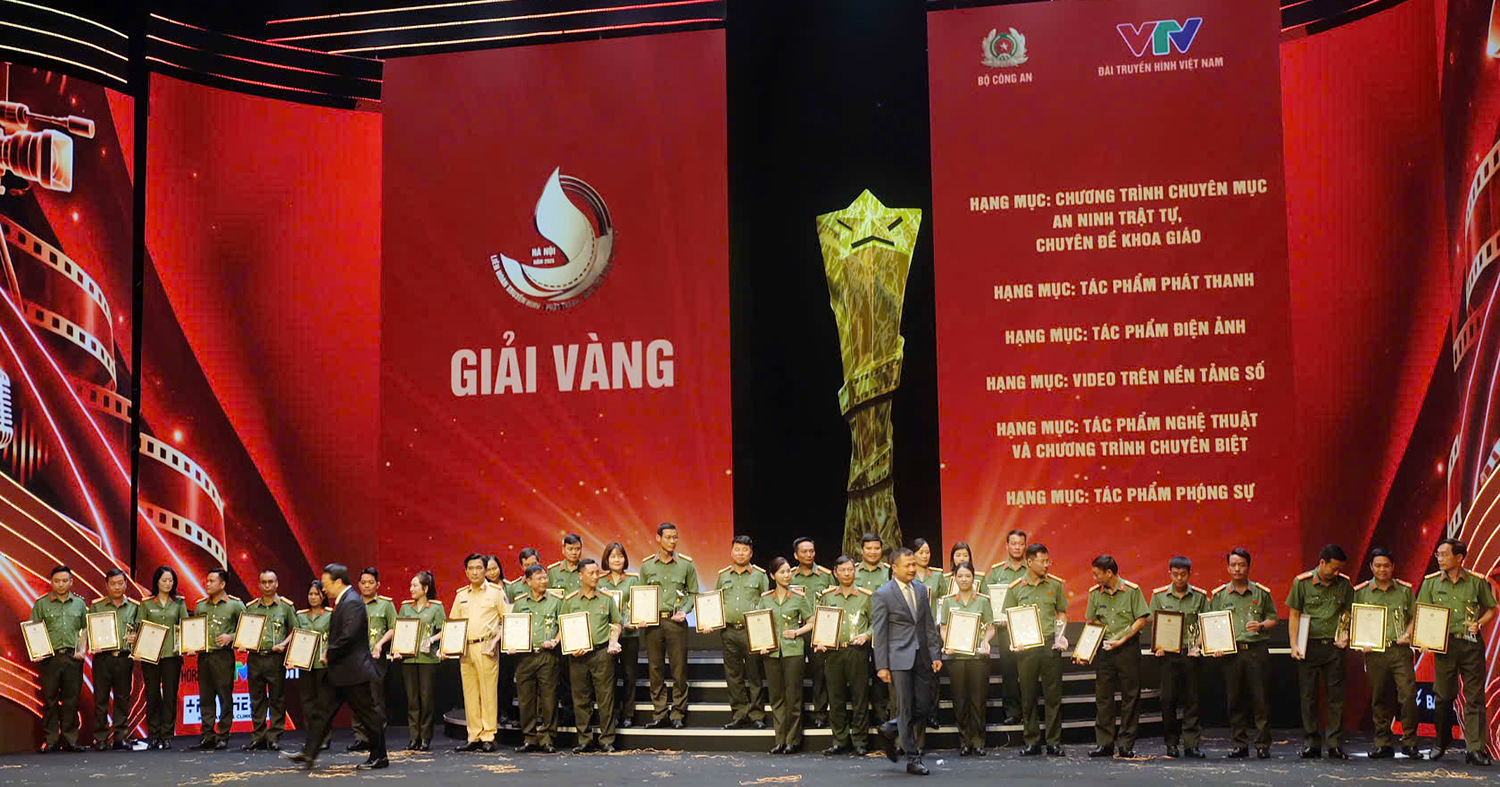 35 giải Vàng được trao tại Liên hoan Truyền hình, Phát thanh, Điện ảnh Công an nhân dân lần thứ XV