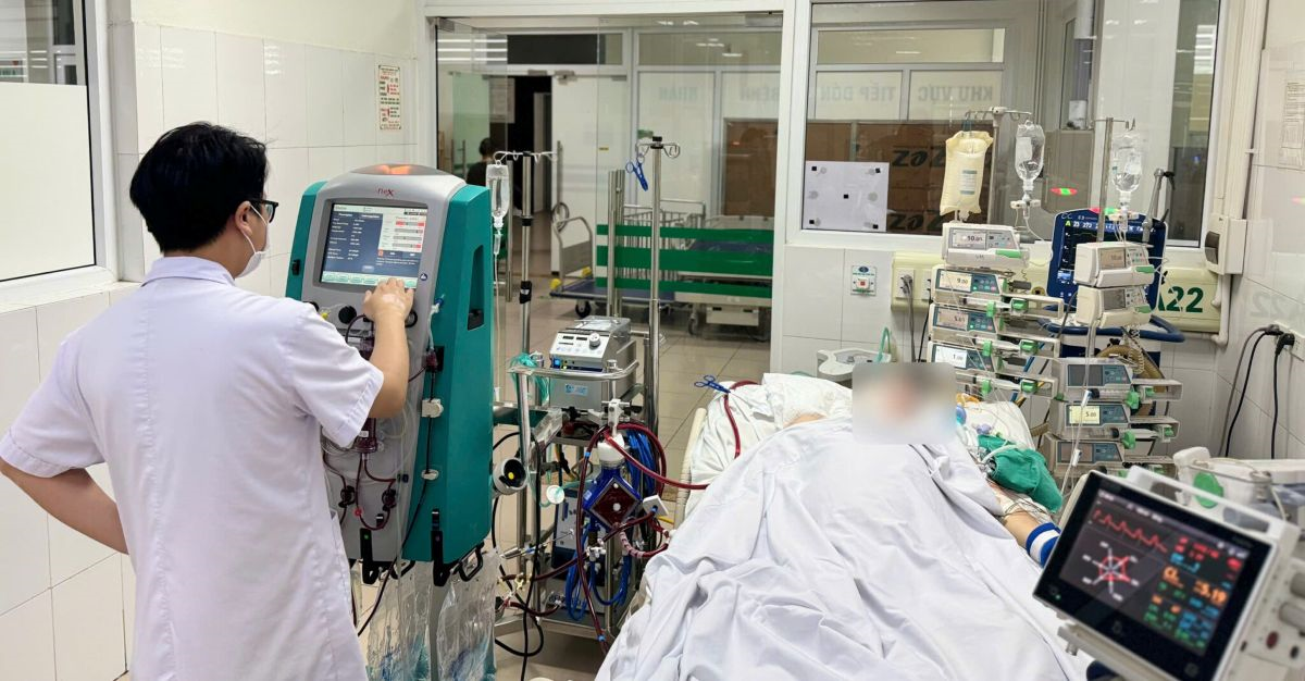 Nam thanh niên 23 tuổi nguy kịch vì sốt xuất huyết
