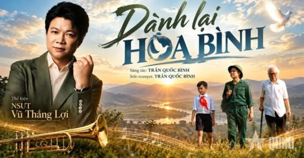 Thiếu tá, nghệ sĩ Trần Quốc Bình: Tìm ngôn ngữ sáng tác hiện đại từ tiếng kèn trumpet