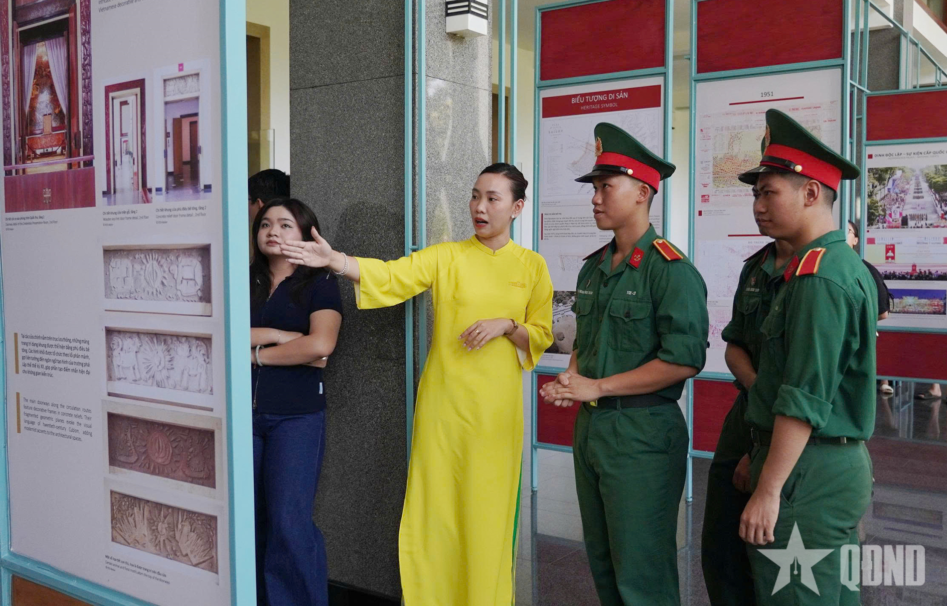 Triển lãm giới thiệu quá trình hình thành Dinh Độc Lập