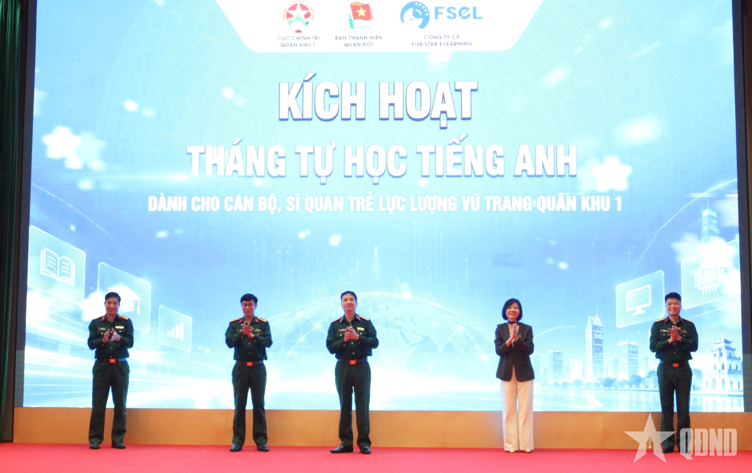 Quân khu 1: Phát động tháng tự học tiếng Anh cho cán bộ, sĩ quan trẻ 