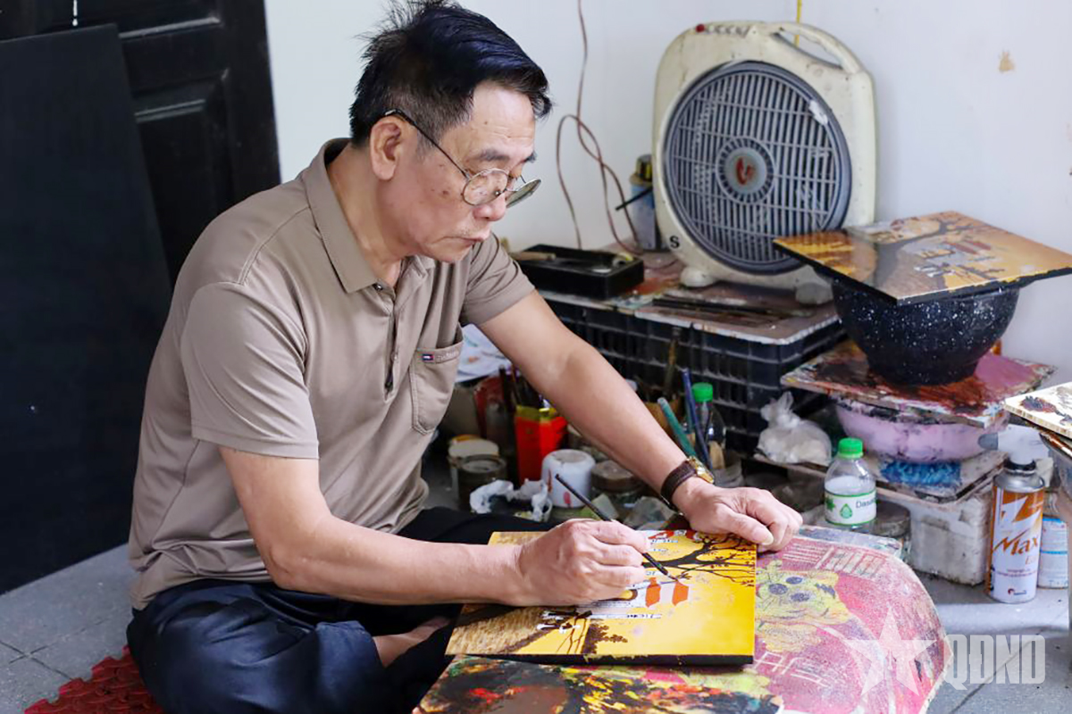 Bền bỉ gìn giữ tinh hoa sơn mài truyền thống làng Bối Khê

