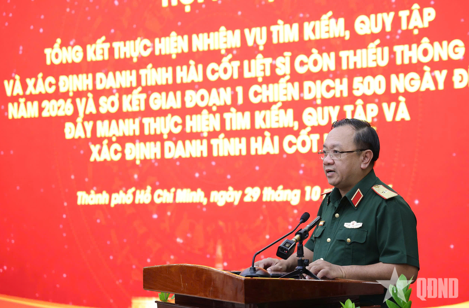 TP Hồ Chí Minh: Tiếp tục huy động nguồn lực, ứng dụng công nghệ tìm kiếm hài cốt liệt sĩ