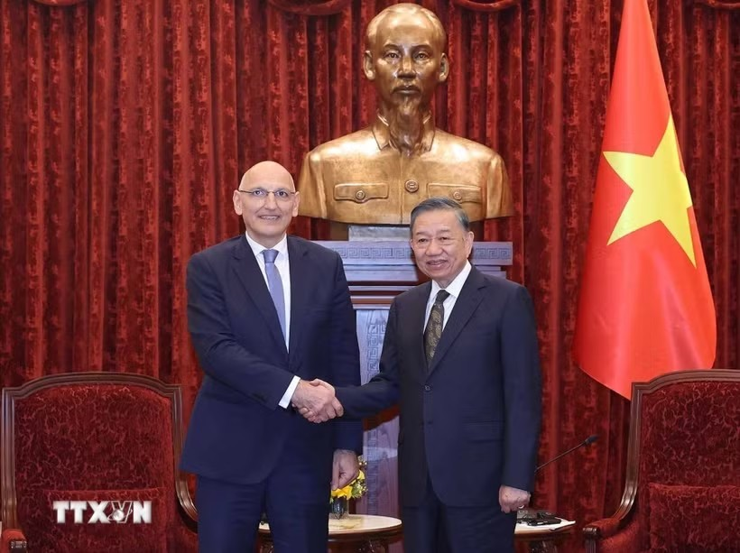 Tổng Bí thư, Chủ tịch nước Tô Lâm tiếp Đặc phái viên của Tổng thống Azerbaijan