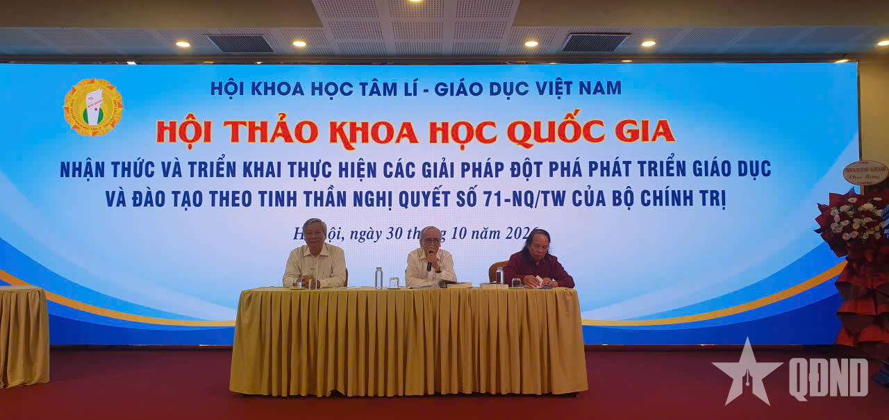 Nhận thức đúng để đột phá phát triển giáo dục