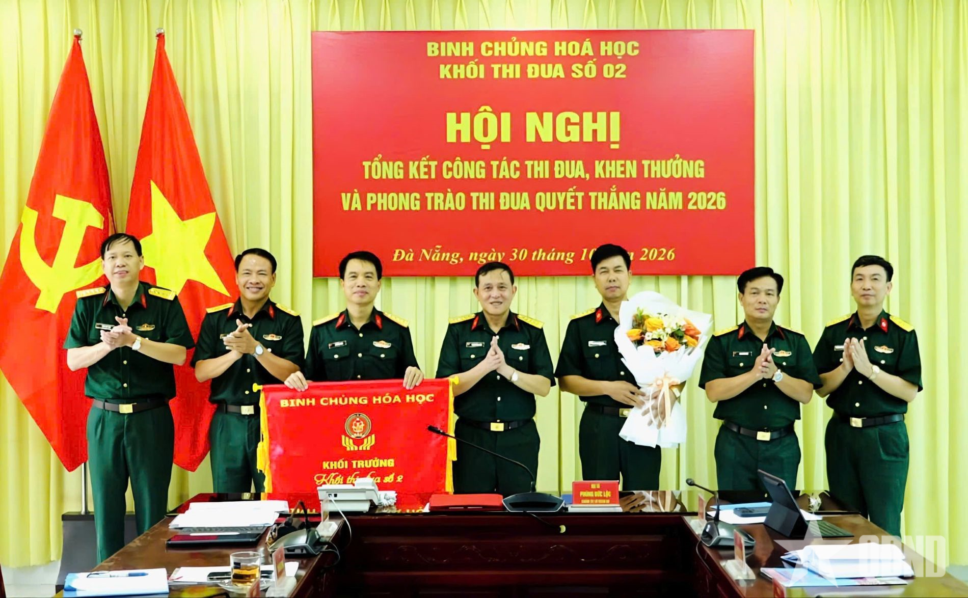 Các đơn vị Binh chủng Hóa học thực hiện hiệu quả Phong trào Thi đua Quyết thắng năm 2026