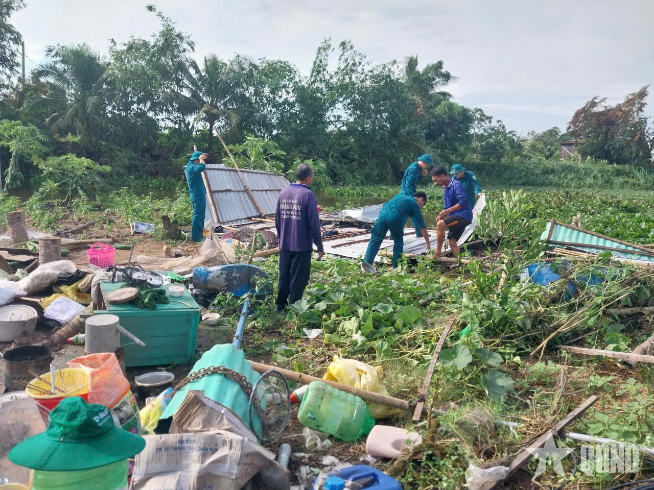 An Giang: Mưa giông gây thiệt hại hơn 1,4 tỷ đồng