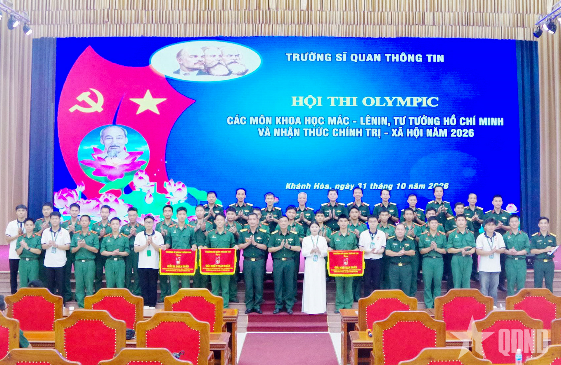 Trường Sĩ quan Thông tin tổ chức Hội thi Olympic các môn khoa học Mác - Lênin, tư tưởng Hồ Chí Minh năm 2026