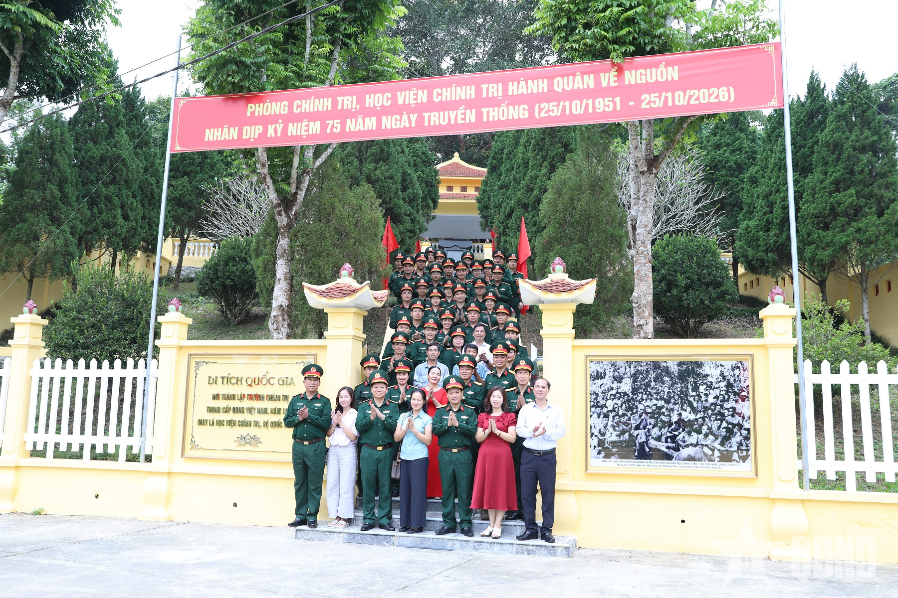 Về Nà Lang, ôn truyền thống 75 năm Học viện Chính trị