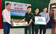 Bộ đội Biên phòng TP Hồ Chí Minh tiếp nhận chuyển giao mô hình nuôi vịt biển 