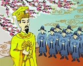 Ngày Mồng Một năm Mậu Ngọ 1258 ở điện Thiên An