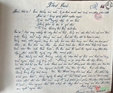 Cuốn sổ hứa quyết tâm với Bác 