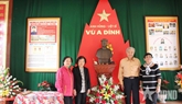 Dựng ảnh và tượng Anh hùng, liệt sĩ Vừ A Dính