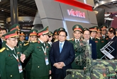 Một số hình ảnh về Triển lãm Quốc phòng quốc tế Việt Nam 2022 