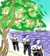 Cây phong ba trên đảo xa
