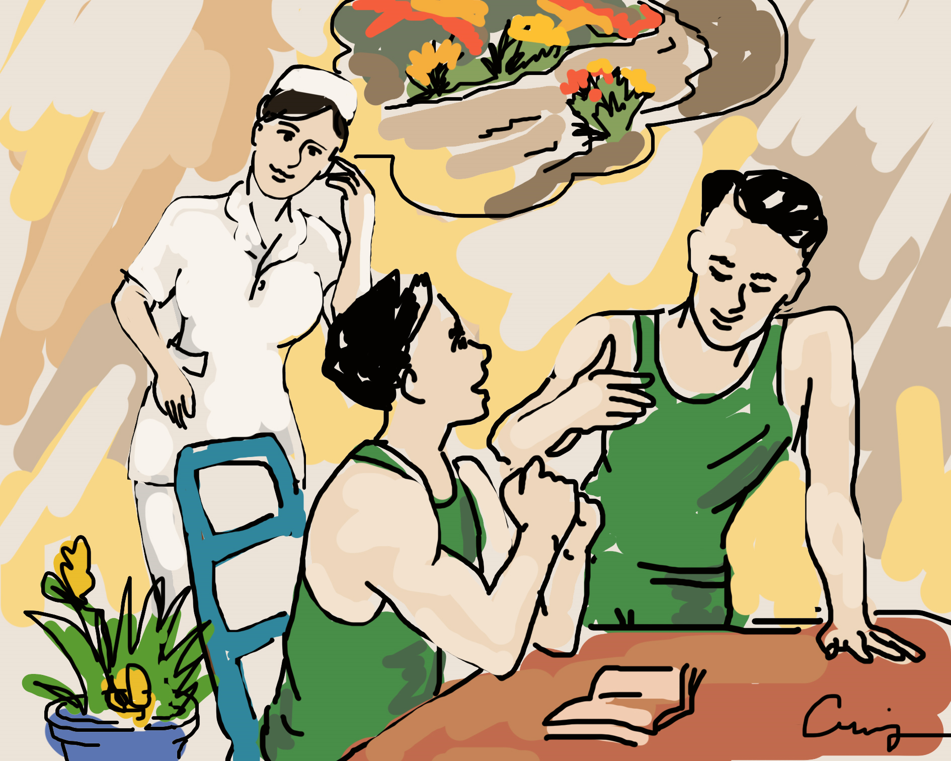 Phương án chinh phục cô y tá

