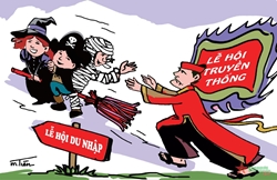 Lễ hội du nhập và những trăn trở