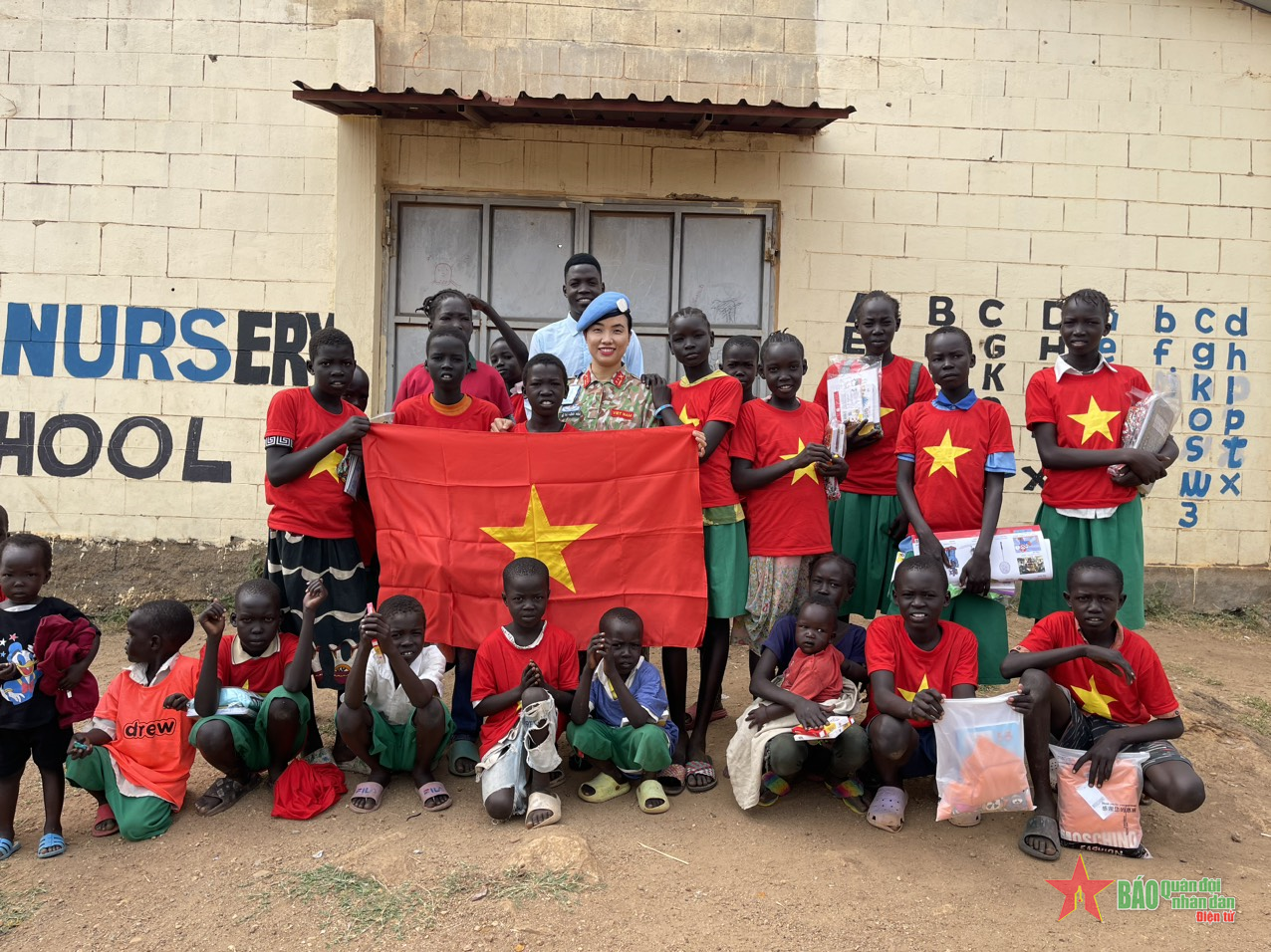 Tấm lòng Bộ đội Cụ Hồ ở Nam Sudan