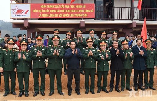 Bộ đội Trường Sơn làm theo lời Bác