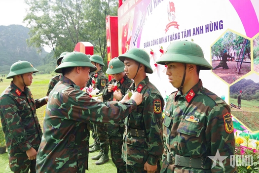Thao trường “nở hoa”

