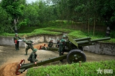 Bộ đội Pháo binh huấn luyện

