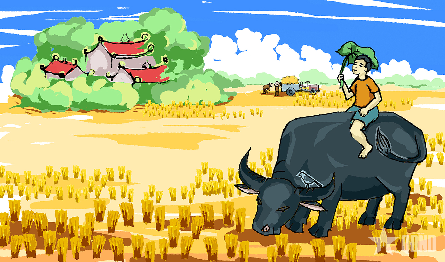 Mênh mang mùa vàng