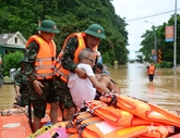 “Lá chắn” vùng lũ