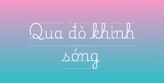 Qua đò khinh sóng

