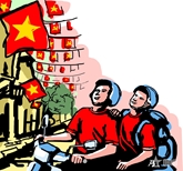 Ngày phố rực đỏ