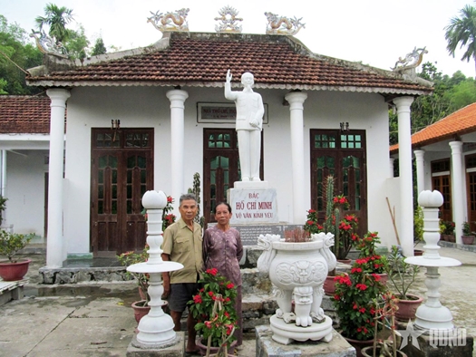 Khu lưu niệm Bác Hồ giữa vùng núi Trà My