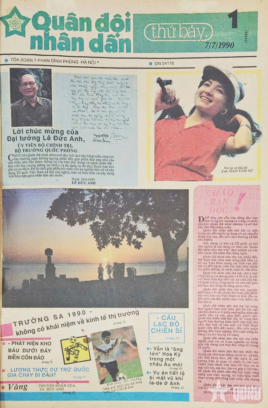 Về “chất văn hóa” trên Báo Quân đội nhân dân Cuối tuần