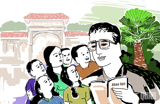 Một ngôi trường tỏa sáng trong thơ