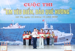 Nuôi dưỡng tình yêu biển, đảo quê hương