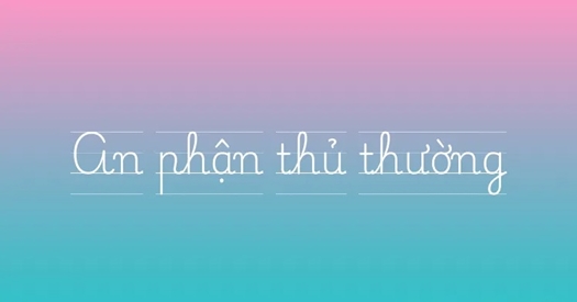 Chữ và Nghĩa: An phận thủ thường
