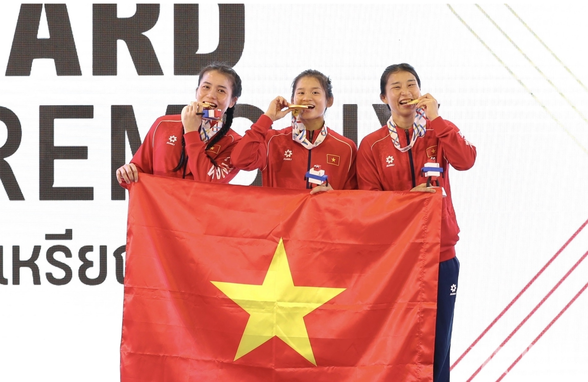 3 chị em ruột cùng vô địch SEA Games