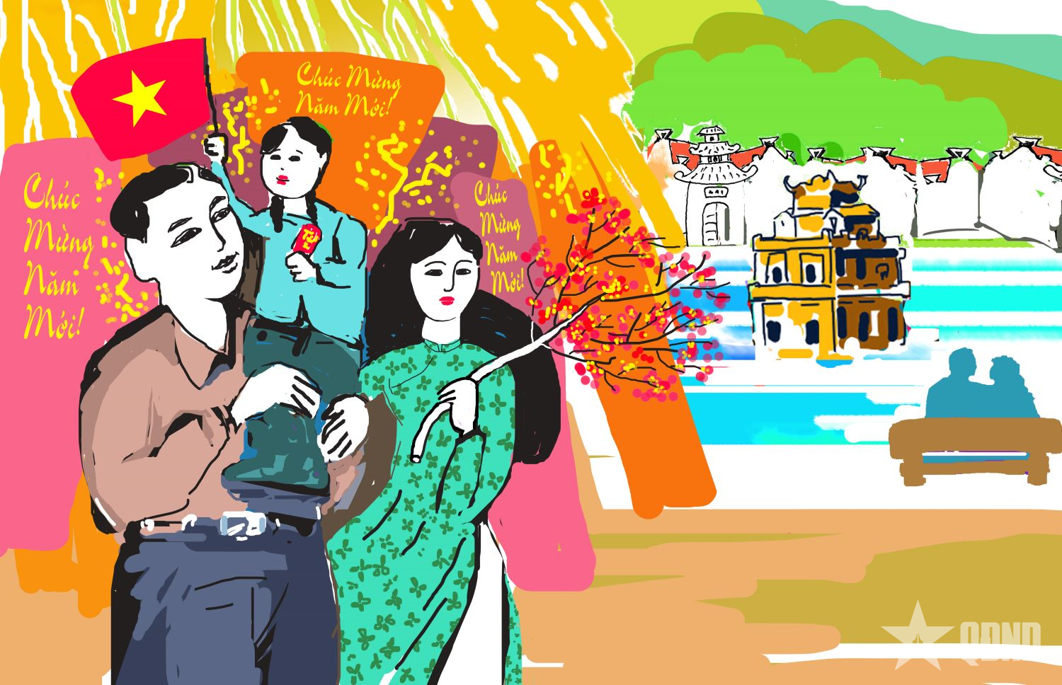 Tết hiện đại trong văn hóa xưa

