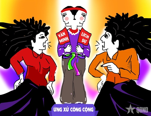 Chớ làm "đau" văn hóa nhường nhịn

