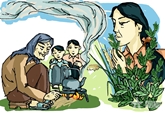 Khói chiều nồng ấm