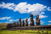 Tượng đá khổng lồ trên đảo Rapa Nui