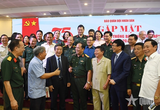 Hai nhà báo - hai nhà lãnh đạo của Báo Quân đội nhân dân