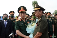 第一届越柬边境国防友好交流活动在柬桔井省举行系列活动