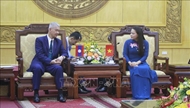 越老建交60周年：越南宁平省与老挝首都万象加强合作