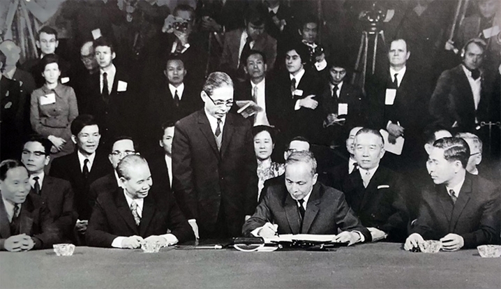 《巴黎协定》——越南外交胜利之巅峰