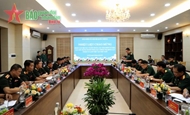 越南人民军与老挝人民军加强宣训和社保方面的合作