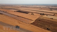 尽快移交隆城国际机场各子项目施工场地