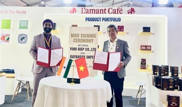 越南 L’amant Café 与印度伙伴签署谅解备忘录将越南咖啡打入印度市场