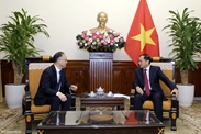越南外交部部长裴青山会见中国外交部长助理农融