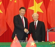 越南领导人致电庆祝中华人民共和国成立74周年