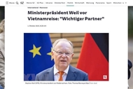 德国下萨克森愿与越南加强合作