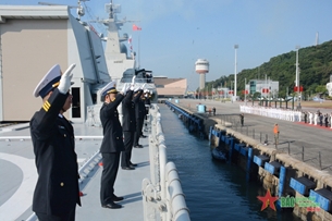 越南人民海军工作团圆满结束对中国香港的友好访问